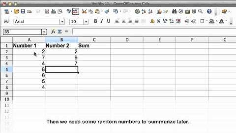 OpenOffice.org - Calc - An easier way of copying cells