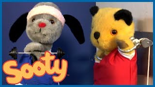 Sooty & Sweep Training Their Muscles The Sooty Show
