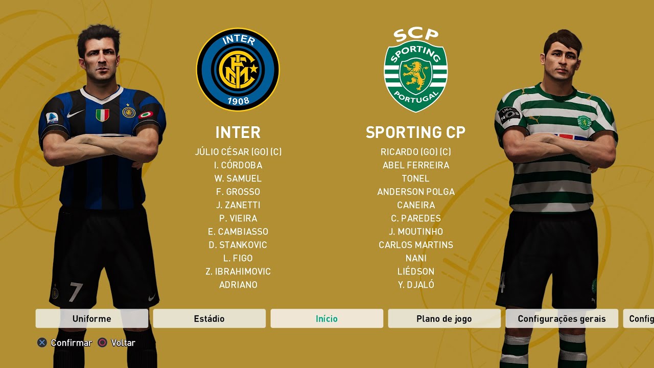 Pro Evolution Soccer 6 Remake Season 2006-2007: INTER x SPORTING CP 