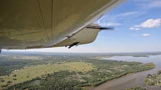 Grass strip departure in Bullwinkle