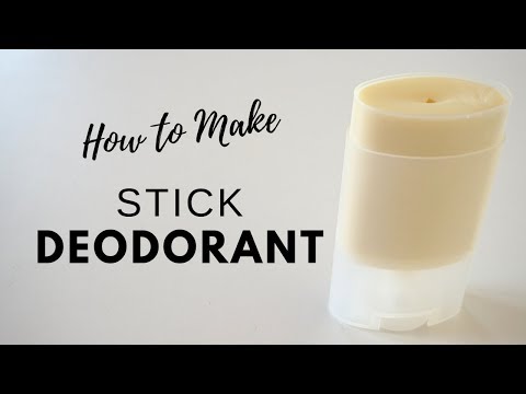 DIY Deodorant Stick | Simple & Clean Ingredients that Eliminates Odor 💚