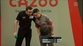 Rowby-John Rodriguez Missed Dartboard After Incident On Stage