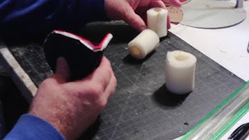 Making A Puppet Head Pattern DIY My Purple Pal #3 The Mouth b