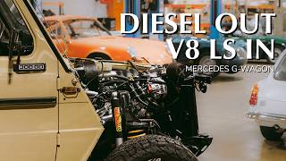 Mercedes G-Wagon LS Swap - from Diesel Slug to V8 Monster | What’s in the Workshop