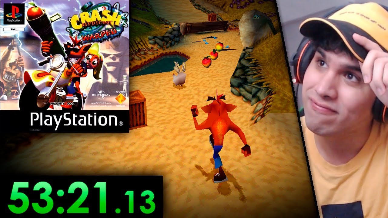 RÉCORD para TOP 100 del MUNDO en Crash Bandicoot 3 SPEEDRUN del TDYU :D