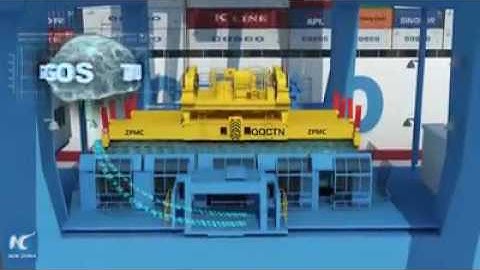 Asia’s first automated container terminal, at Port of Qingdao, East China