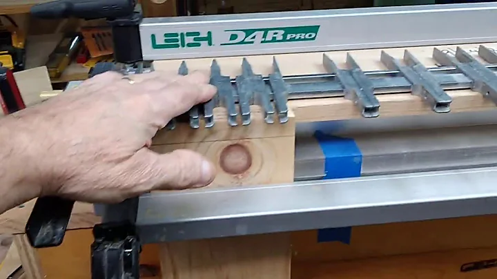How to make Dovetails using the LEIGH D4R pro Dovetail jig   --- A mini series
