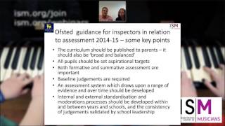 ISM webinar: Progression Curriculum and Assessment Part 1