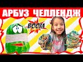 Арбуз ЧЕЛЛЕНДЖ Взрываем Арбуз Резинками Веселое видео для детей EXPLODING WATERMELON CHALLENGE