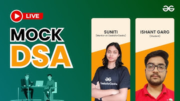 Live Mock DSA | GeeksforGeeks
