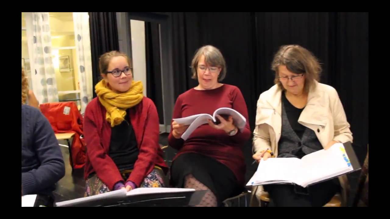 Västerbottensteatern - "En Julsaga" videoblogg repvecka 1