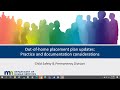 FFPSA Out of Home Placement Plan Policy Webinar