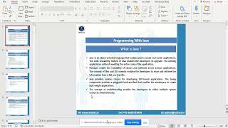 Artiset Programming with Java Trainer for Corporate Training