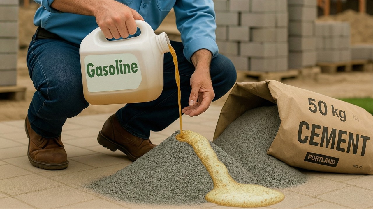 Не все знают этот секрет! Смешайте цемент с бензином и создайте миллиондолларовые шедевры! 😱 Советы