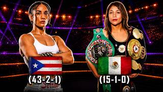 Amanda Serrano vs Erika Cruz Was A BLOODY WAR 😳