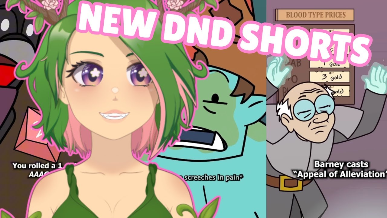 Stinky Dragon DND Shorts?! First time reacting to Tales from the Stinky Dragon