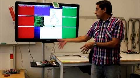 WARP board implementation of a network assisted device to device communication scenario
