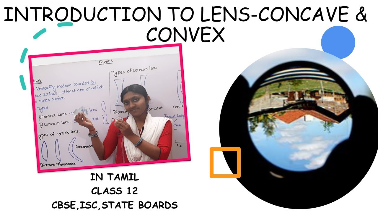 Introduction To Lens Concave & Convex Lens In Tamil Class 12