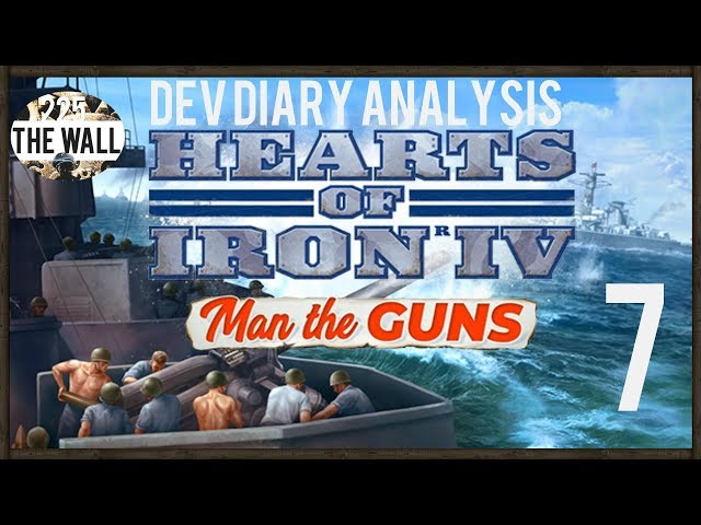 Hearts of Iron 4 MAN THE GUNS DLC - Dev Diary Analysis 7