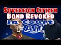 Sovereign Citizen Bond Revoked in Court Fail - part 1