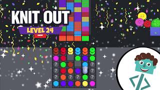 Knit Out Level 24 | Hard | Walkthrough | No Boosters