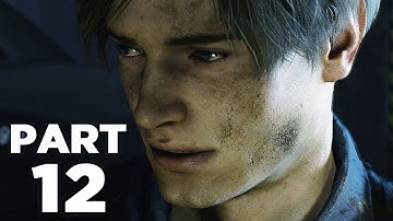 RESIDENT EVIL 2 REMAKE Walkthrough Gameplay Part 12 - KING & QUEEN (RE2 LEON)