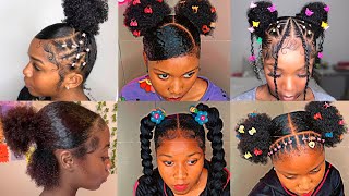 elegant SLAYED 4C/4B HAIRSTYLES + SLAYED EDGES |