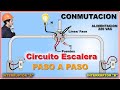 Circuito Escalera - "CONMUTACIÓN" - ESQUEMA DE PUENTES