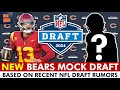 Chicago bears mock draft ft latest 2024 nfl draft rumors caleb williams  trade down for olineman