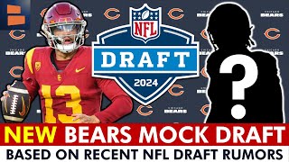 Chicago Bears Mock Draft Ft. LATEST 2024 NFL Draft Rumors: Caleb Williams + Trade Down For OLineman