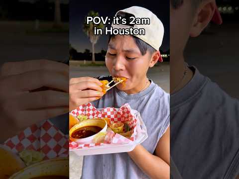 Video thumbnail: It’s 2am in Houston and you are craving Tacos… #foodnoob #thefoodnoob #houston