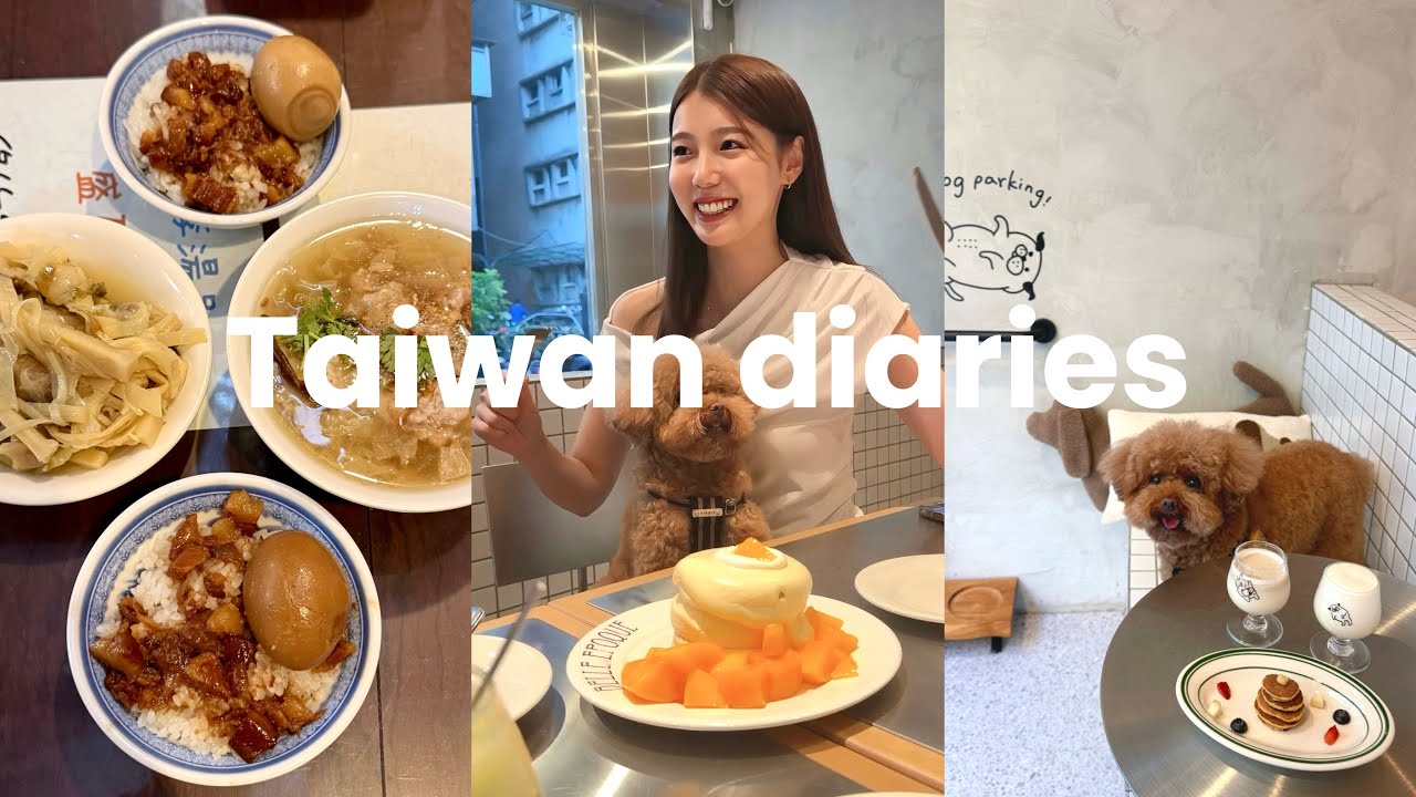 Taiwan diaries | 在台灣和愛犬一起生活🐶中文點飲料還是好難⋯ 縮圖