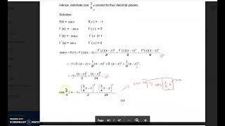 MAT233: C5 Taylor Series, Maclaurin Series & Binomial Expansion Introduction