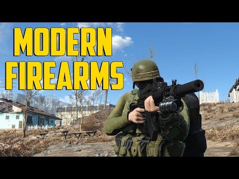 Fallout 4 - Modern Firearms Mod