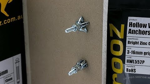 Scrooz Hollow Wall Anchor Plasterboard Fixings