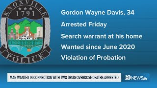 Knoxville police arrest fugitive, seize drugs amid investigation into 2 overdose deaths
