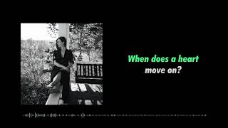 Joy Williams - When Does A Heart Move On [Lyric Video]