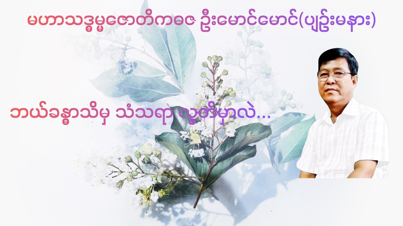 288 💥ဘယ်ခန္ဓာသိမှ သံသရာ လွတ်မှာလဲ...💥