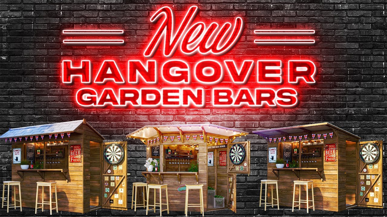Hangover Garden Bars from Dunster House Make Your Garden The Place to