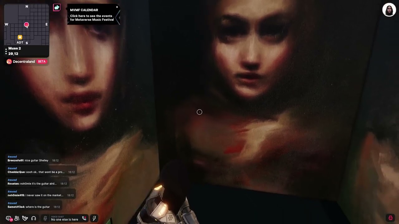 MUSES2 // METAVERSE PERFORMANCE - Sound Installation