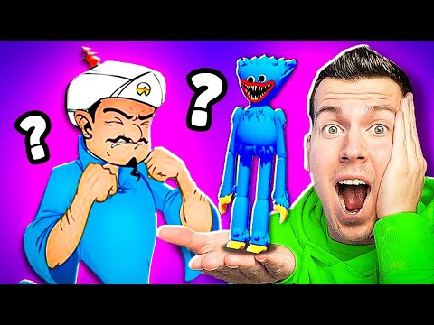 ✅ Сможет Ли АКИНАТОР угадать ХАГГИ ВАГГИ?!