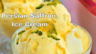 Persian Saffron Ice Cream