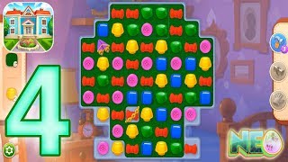 Homescapes Gameplay Walkthrough Part 4  Level 1112 ios Android