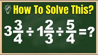 How To Divide Mixed Fractions In 3 Minutes Fast Easy