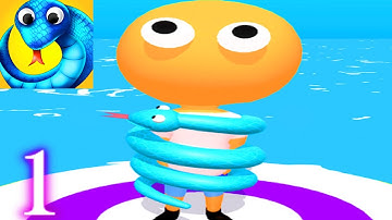 Snake Master 3D - All Levels Gameplay Android,ios Part 1
