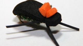 : Fly Tying - Foam Beetle