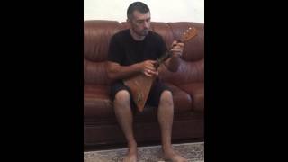Video thumbnail of "Русик лезгинка на гитаре и балалайке 2014"