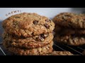 Oatmeal raisin cookies. Super chewy