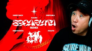 Coreano Loco reacciona a ESCARLATA REMIX 🇨🇱🔥 Eleven, Kidd Voodoo, Harry Nach, Drefquila, Soulfia