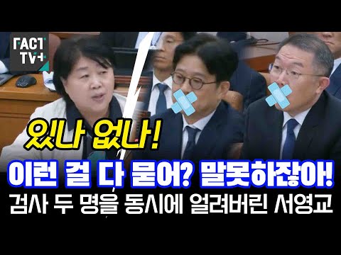<strong>서울지검장</strong>, 수원지검장을 동시에 얼려버린 서영교